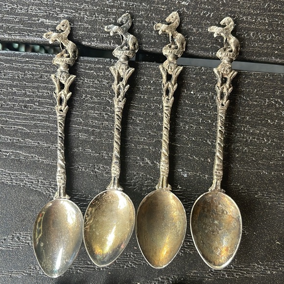 Vintage Italian Mini Spoons - Picture 2 of 14